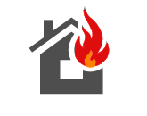 FIRE DAMAGE - LEN CORP